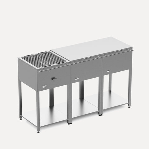 Outdoor Grill Station