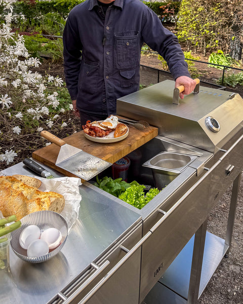 Outdoor Grill Station